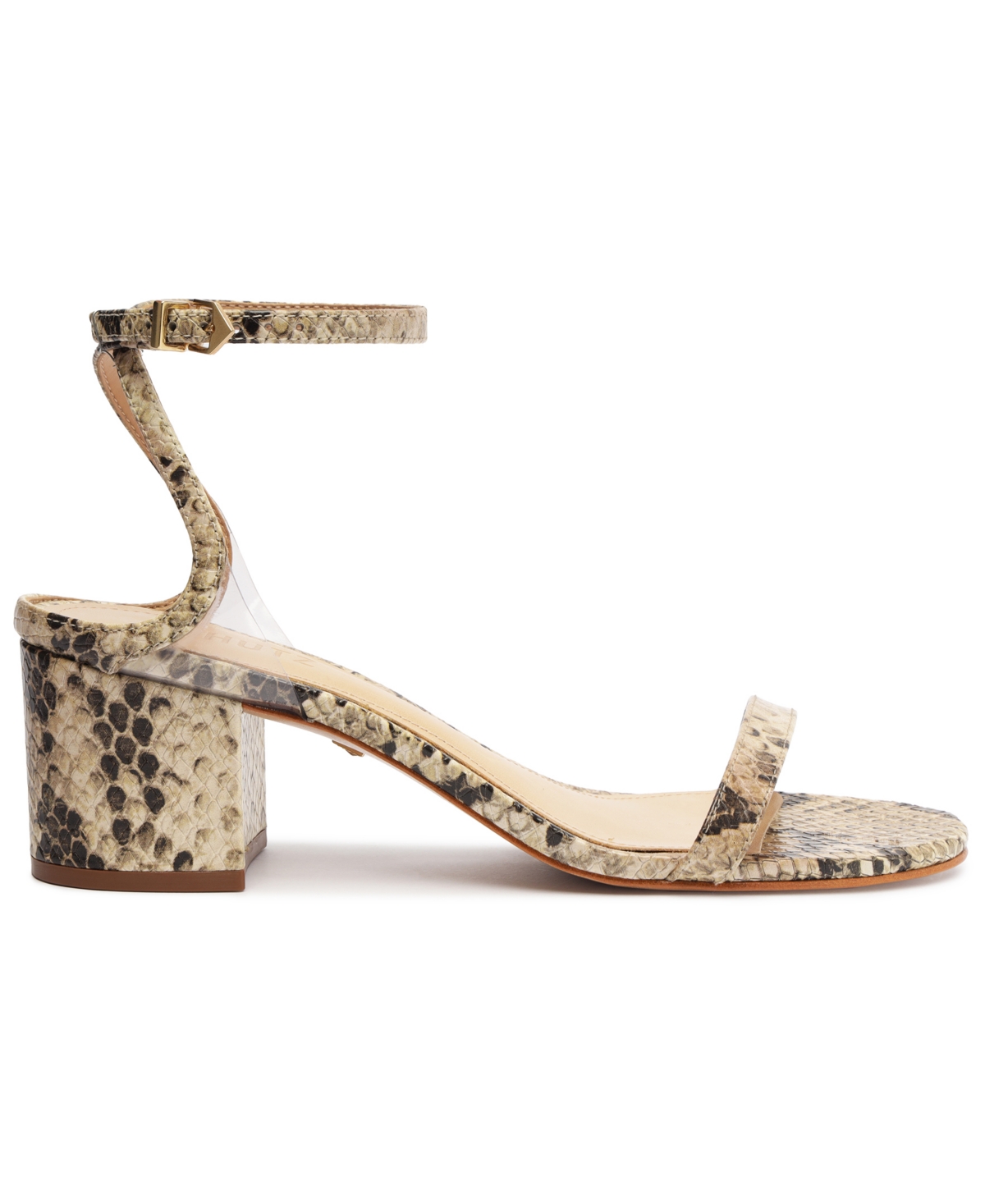 SCHUTZ WOMEN'S SKYE MID BLOCK DRESS SANDALS 