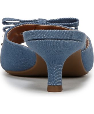 Women's Odina Bow Kitten Heel Dress Sandals