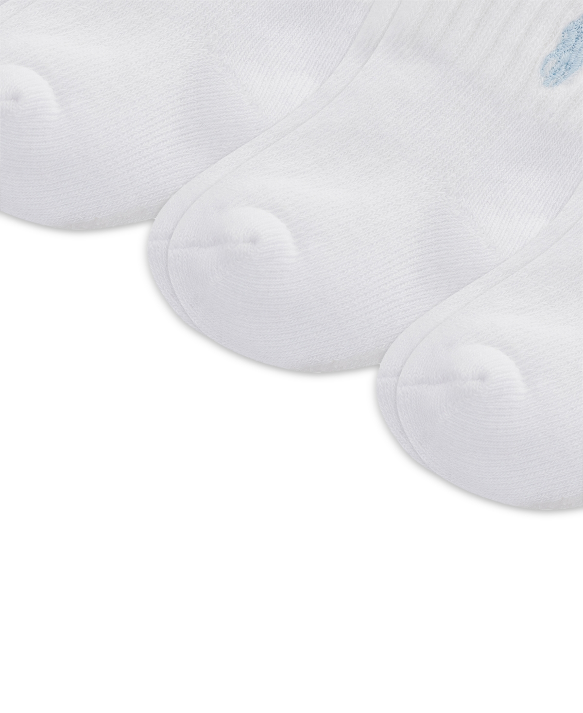 Polo Ralph Lauren Baby Boys Polo Baby Sport Quarter Socks, 6 Pack In Light Blue