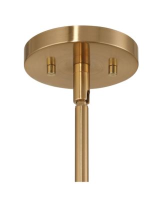 Mylinh 22 1/4" Modern Boho Cottage Pendant Ceiling Light Fixture Dining Room Over Table Kitchen Island Foyer Hanging Brass Finish Natural Rope Metal Hallway Entryway Living Room Indoor