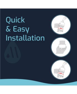 MSC081 Replacement Shower Filter Cartridge for MSS081, MSS082, MSS083 Shower Systems, 15 Stage Filtration, Lasts 6 Months, 1 Pack