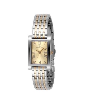 Women's 48144 Angel Quartz 3 Hand Gold Dial Watch