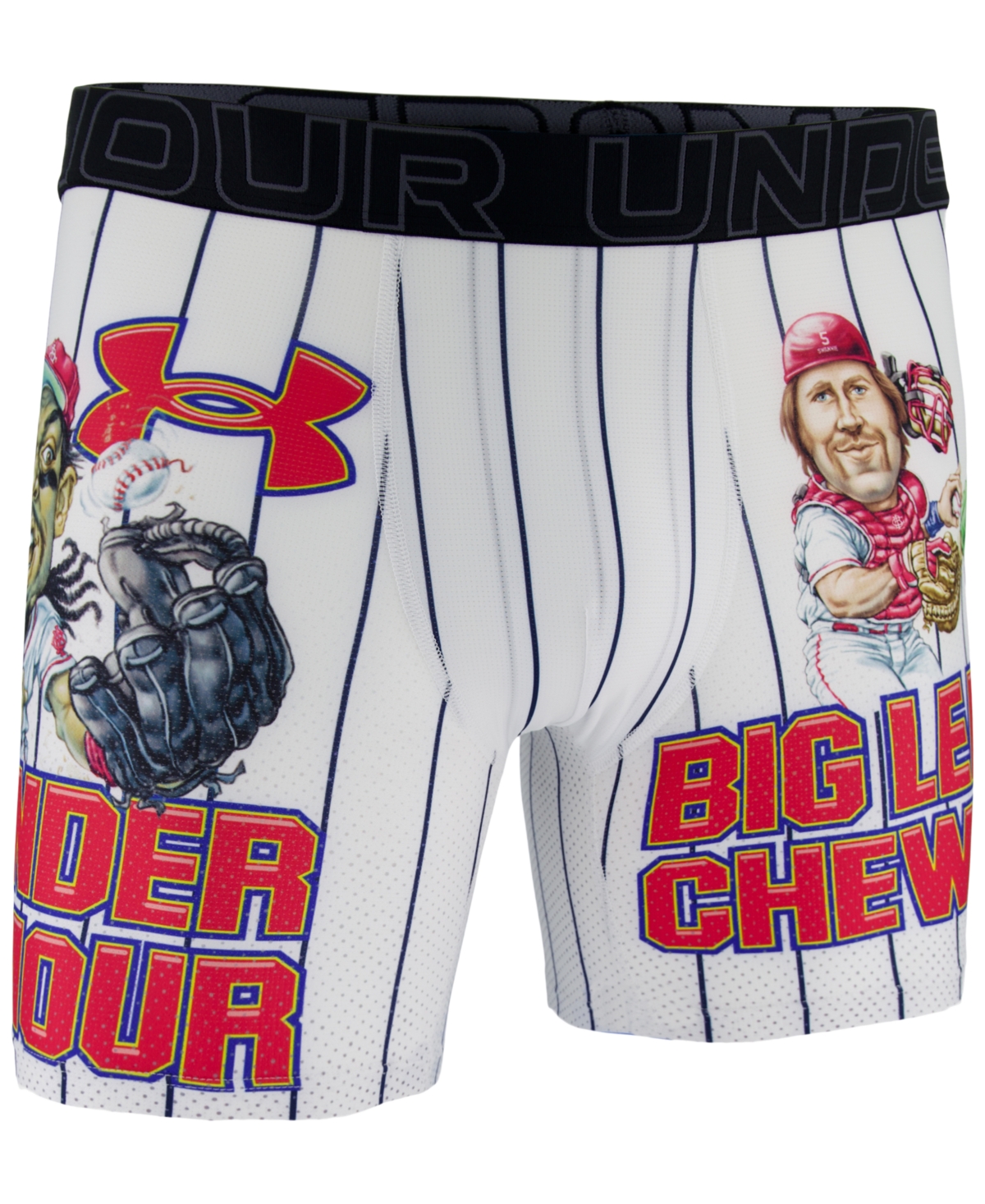Under Armour Men's Performance Tech Mesh Graphic 6" Boxer Briefs