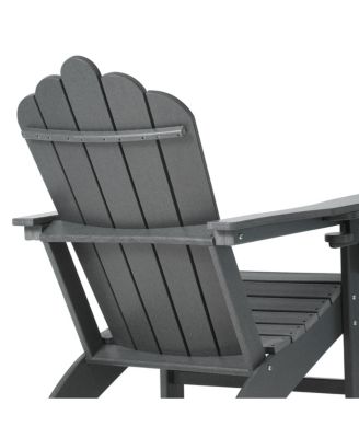 Outdoor Patio HDPE Adirondack Chair With Cup Holder