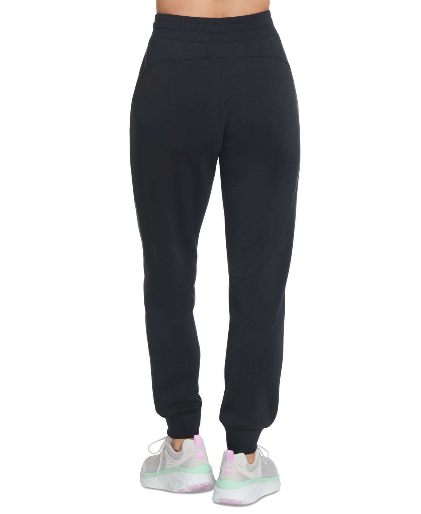 Женские брюки Skechers Cozy Luxe Jogger, цвет: Насыщенный чёрный — фото 3