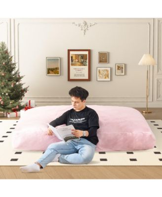 Giant Bean Bag Chair Bed,Comfortable Bean Bag Sofa for Bedroom, Living Room, Office-The Pop Home