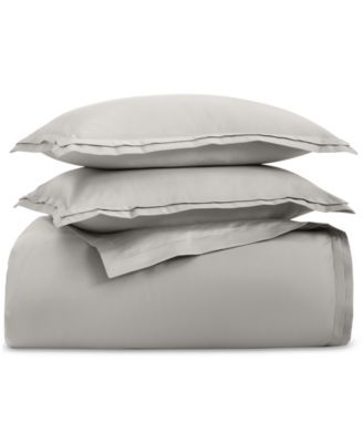 Sleep Luxe 800 Thread Count 100% Cotton 3-Pc. Duvet Cover Set, King, Exclusively at Macy’s