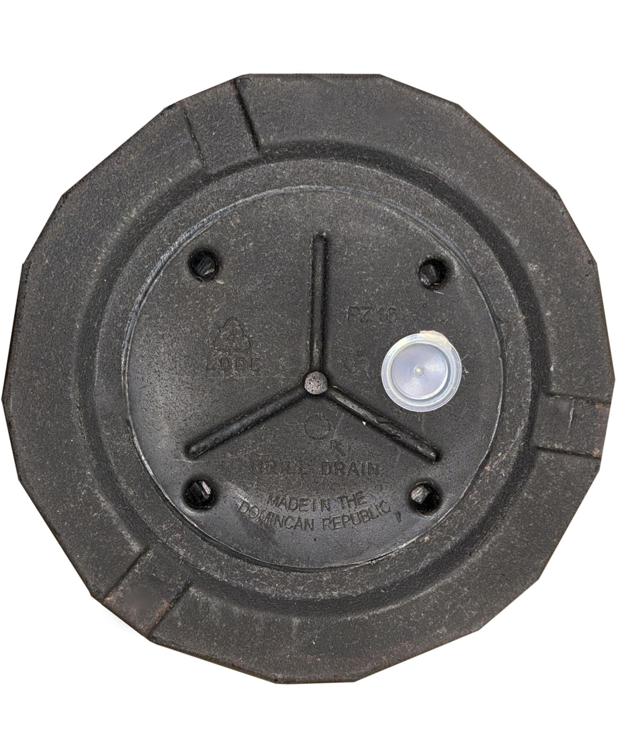 Indoor/Outdoor Pebbled Polyresin Flower Pot Planter