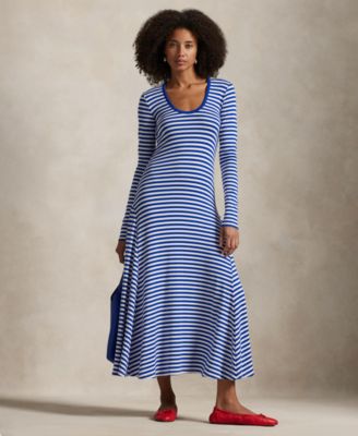 Polo Ralph Lauren - Women's Striped Scoopneck Dress