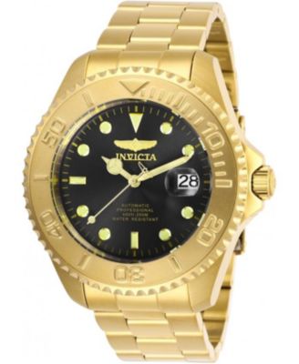 Men's 28952 Pro Diver Automatic 3 Hand Charcoal Dial Watch