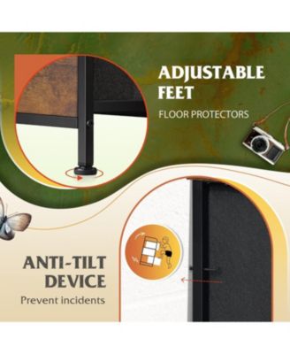 Tall Dresser for Bedroom with 13 Drawers Storage Dresser Organizer Unit Fabric Dresser for Bedroom Closet Chest of Drawers Steel Frame Wood Top