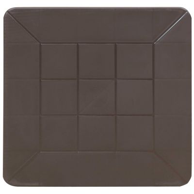 18" Square Polypropylene Indoor/Outdoor Patio Side Table