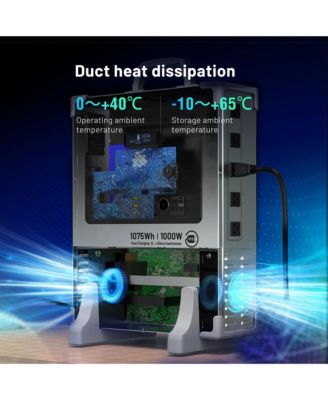 1000W Portable Power Station with 200W Solar Panel