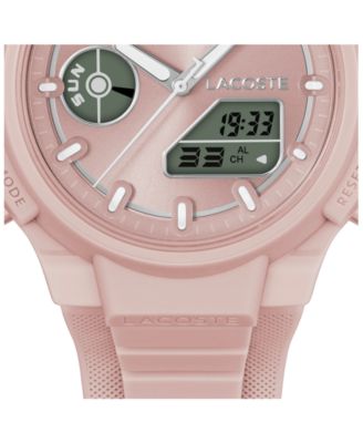 Women's LC33 Pink Silicone Strap Watch, 40mm