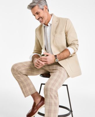 Men's Varsity-Inspired Unstructured Blazer, Created for Macy's