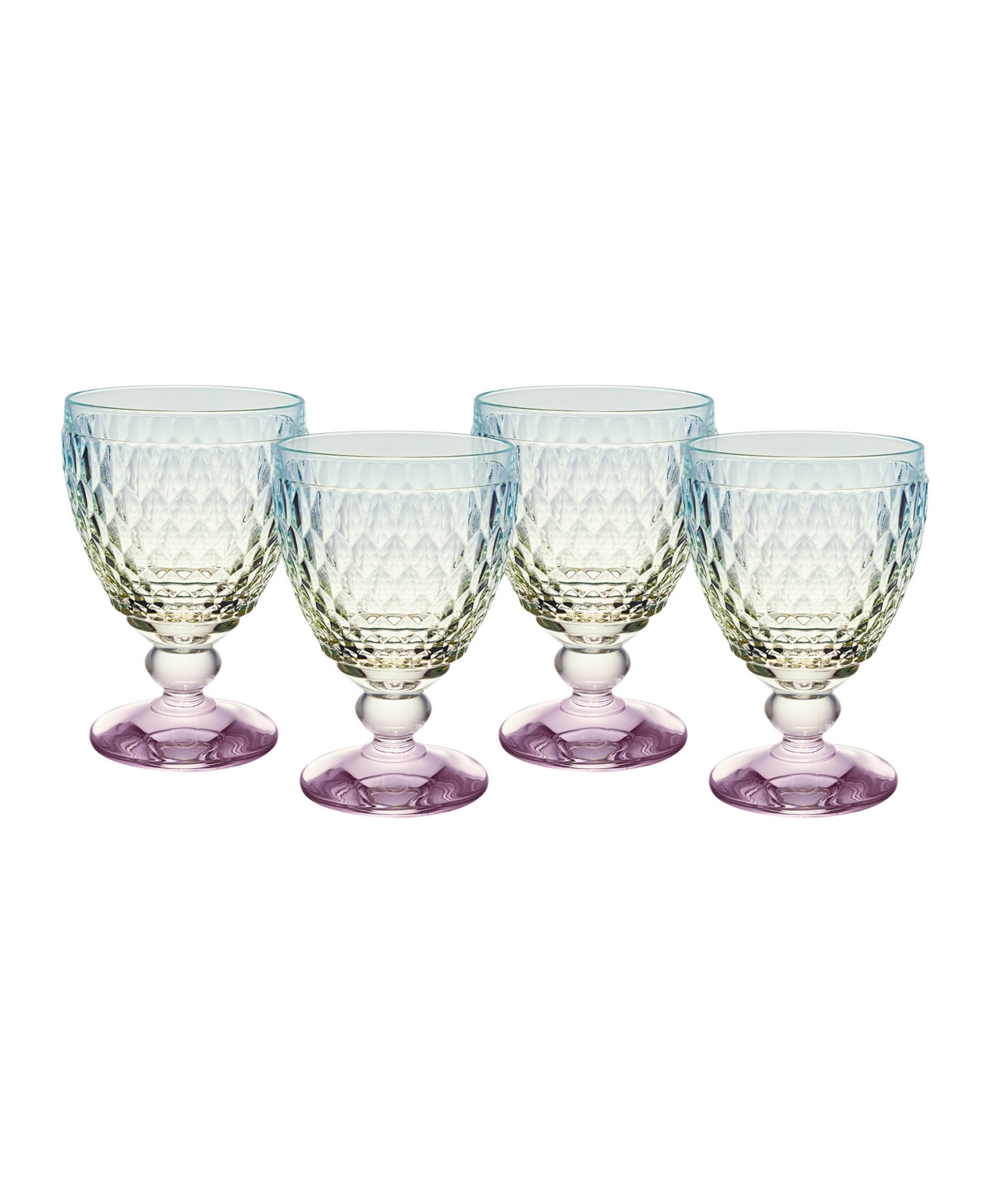 Villeroy & Boch Boston Red Wine Glasses, Set of 4 - Iridescent