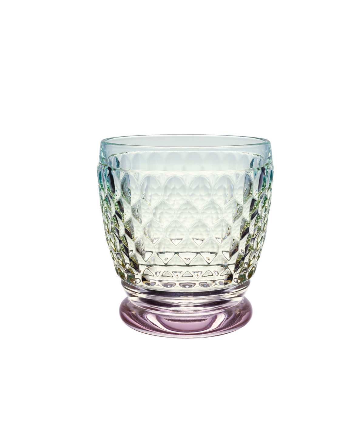 Villeroy & Boch Boston Pearl Crystal Double Old Fashioned Glasses, Set Of 4