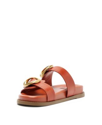Women's Olga Sporty Round Toe Flat Sandals