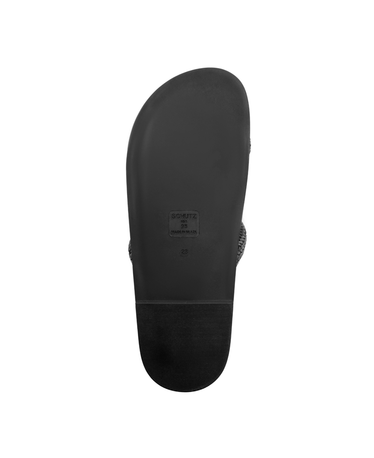 Schutz Ruby Sporty Slide Sandal In Black