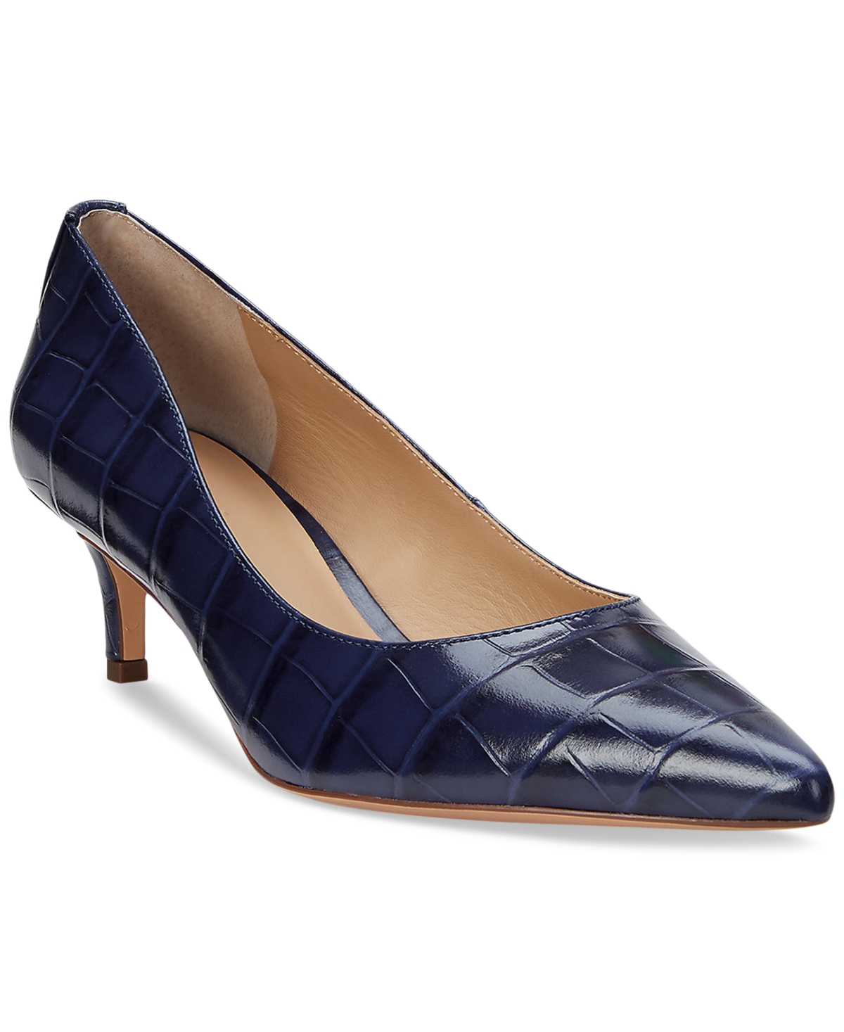 Women's Adrienne Slip-On Pointed-Toe Pumps - Refined Navy