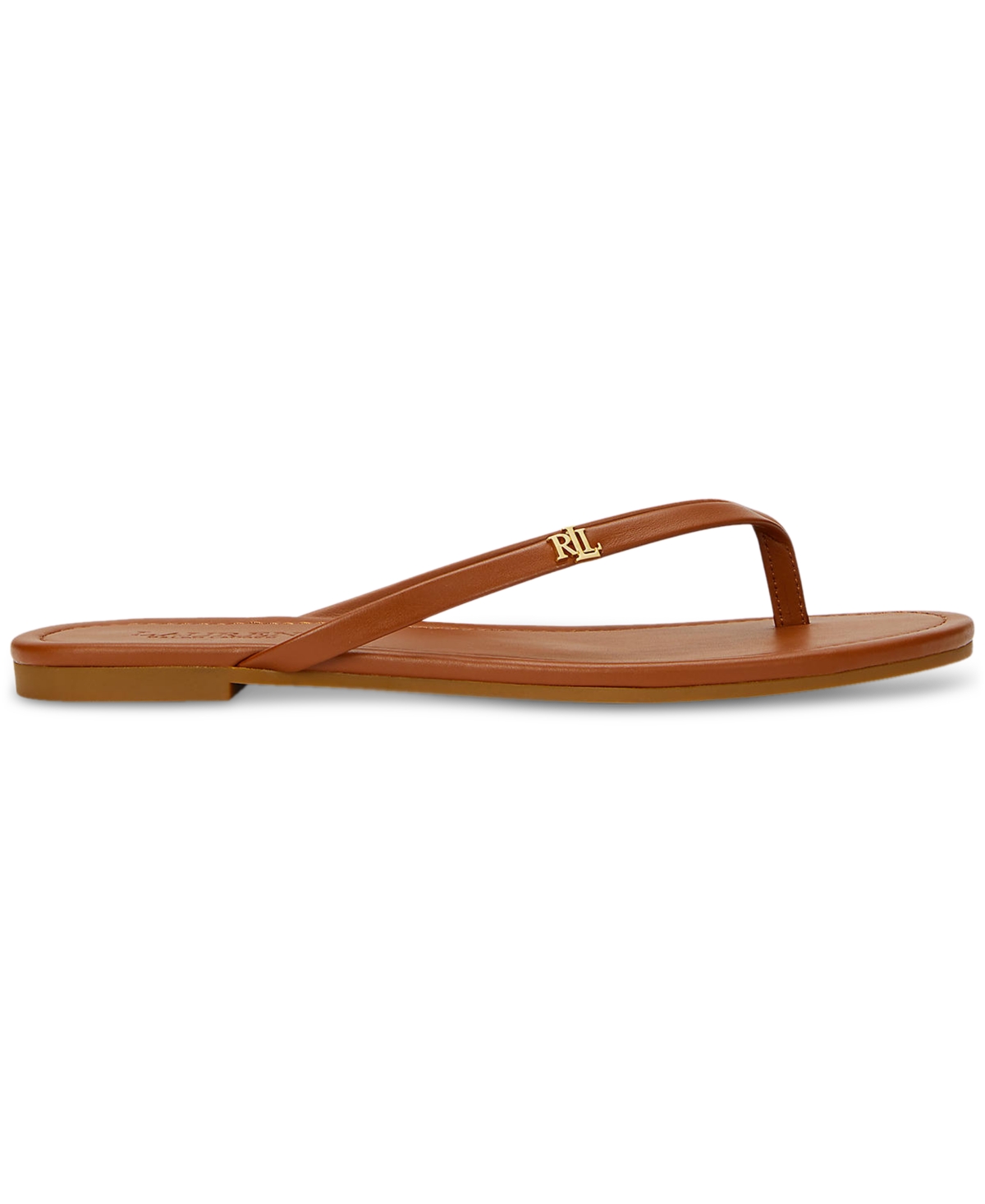 Ralph Lauren Women's Raquel Flip Flop Sandals In Lauren Tan