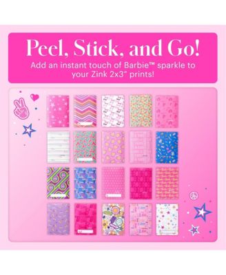 x Barbie Step Slim Instant Photo Printer, Iconic Style Barbie Case, Paper & More - Gift Bundle