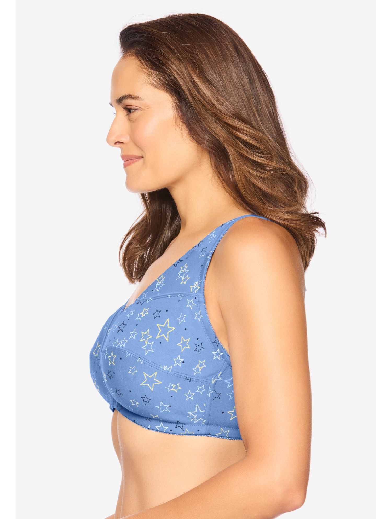 Women's Front-Close Wireless Bra