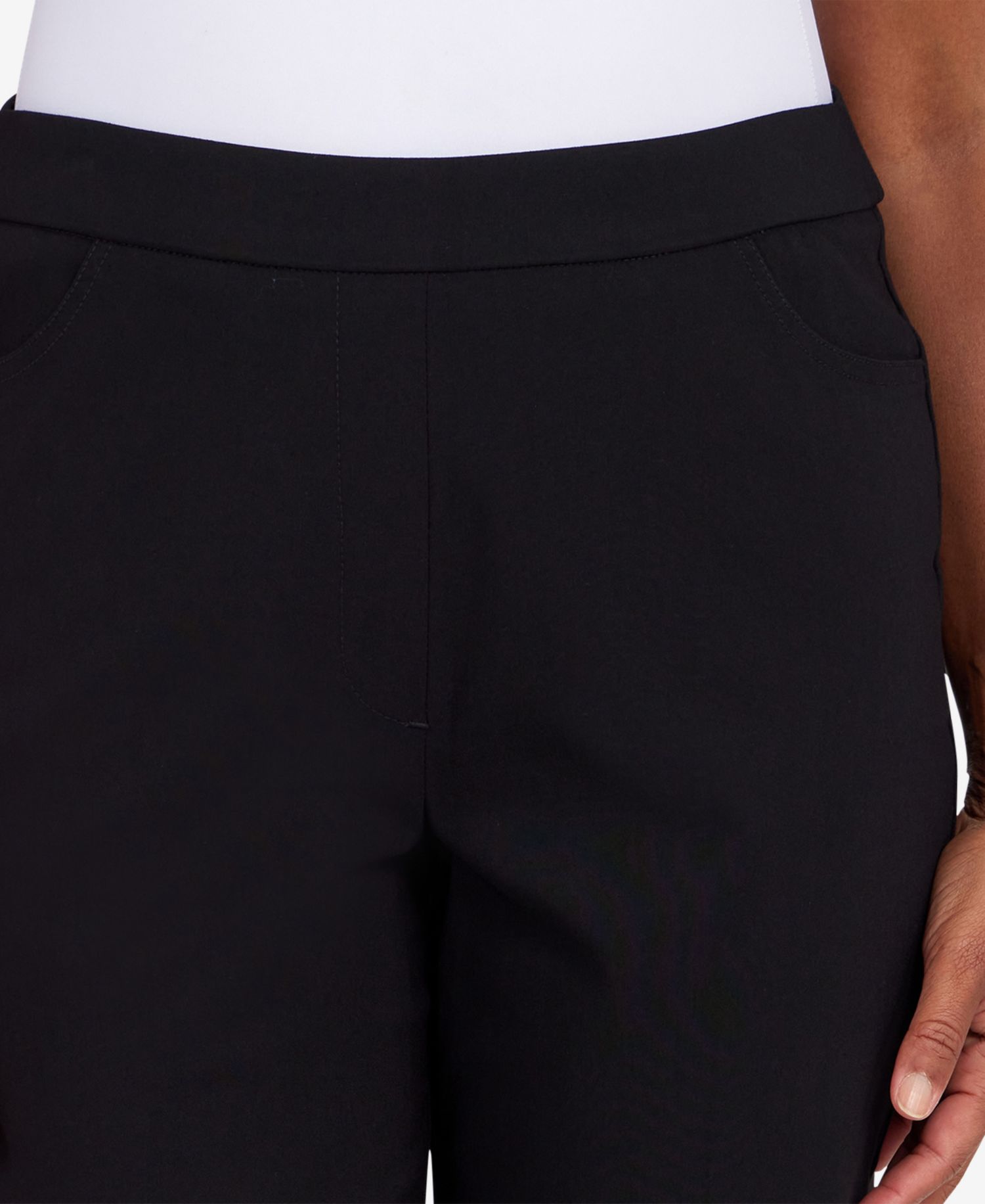 Petite Classic Allure Stretch Clamdigger Pants