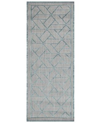 Liora Manne' - Carmel Pyramid 1'11"x4'11" Runner Area Rug