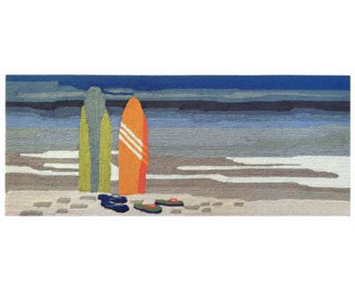 Liora Manne' - Frontporch Surf Break 2'x5' Runner Area Rug