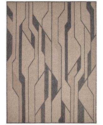 Liora Manne Monaco Vienna Rug Collection In Taupe