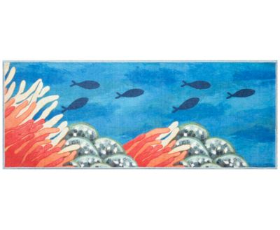 Liora Manne' - Impressions Reef Border Rug Collection