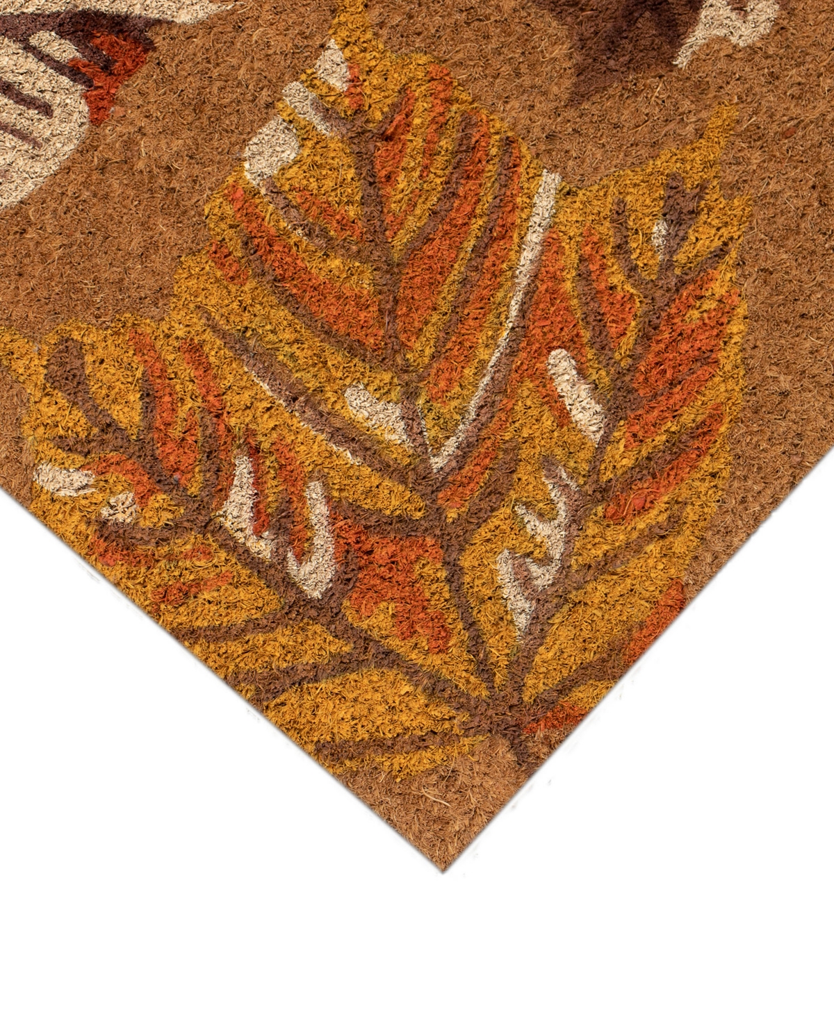 Liora Manne Natura Falling Leaves 1'6"x2'6" Area Rug In Tan