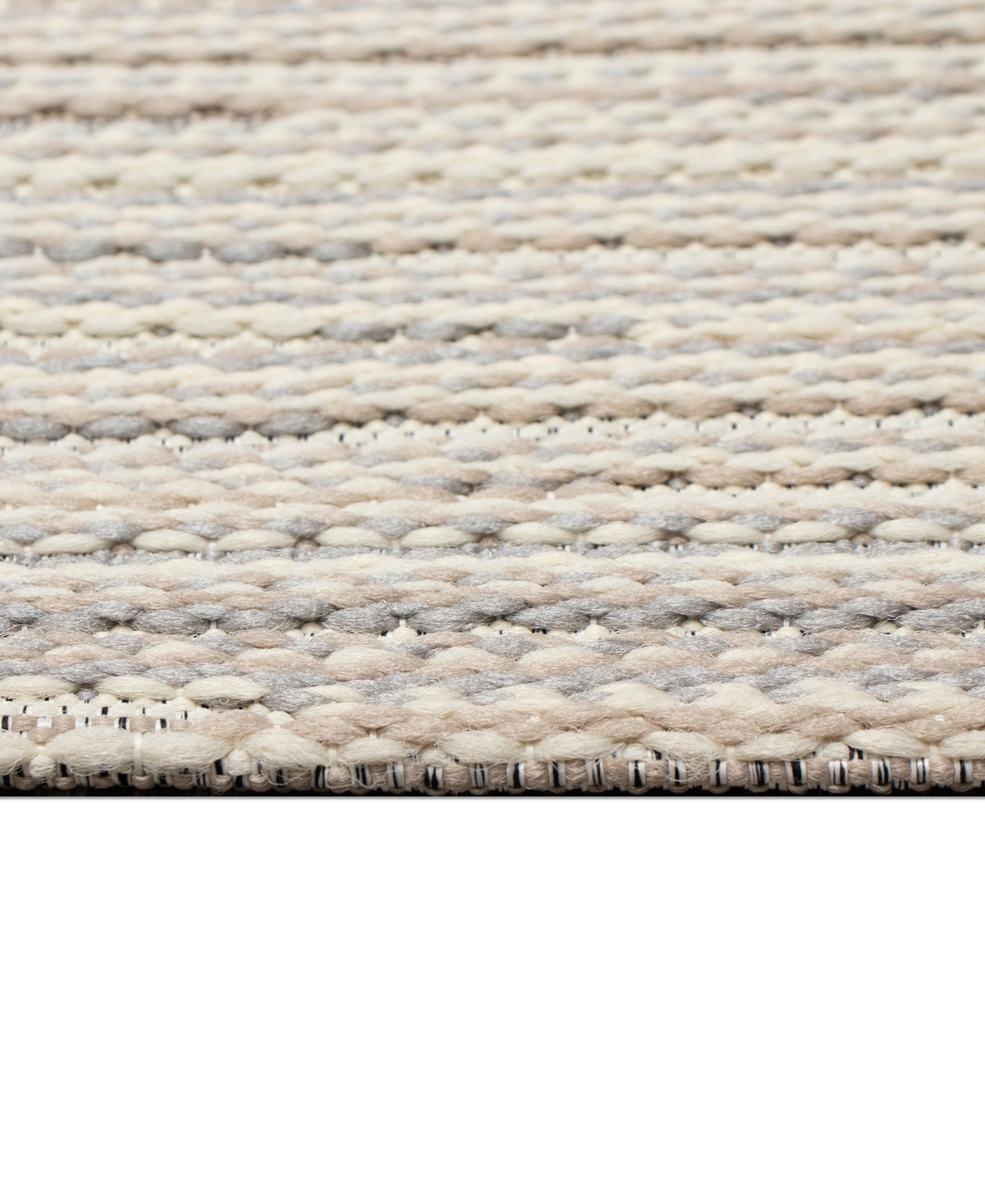 Liora Manne Miranda Tweed Stripe 2'x2'10" Area Rug