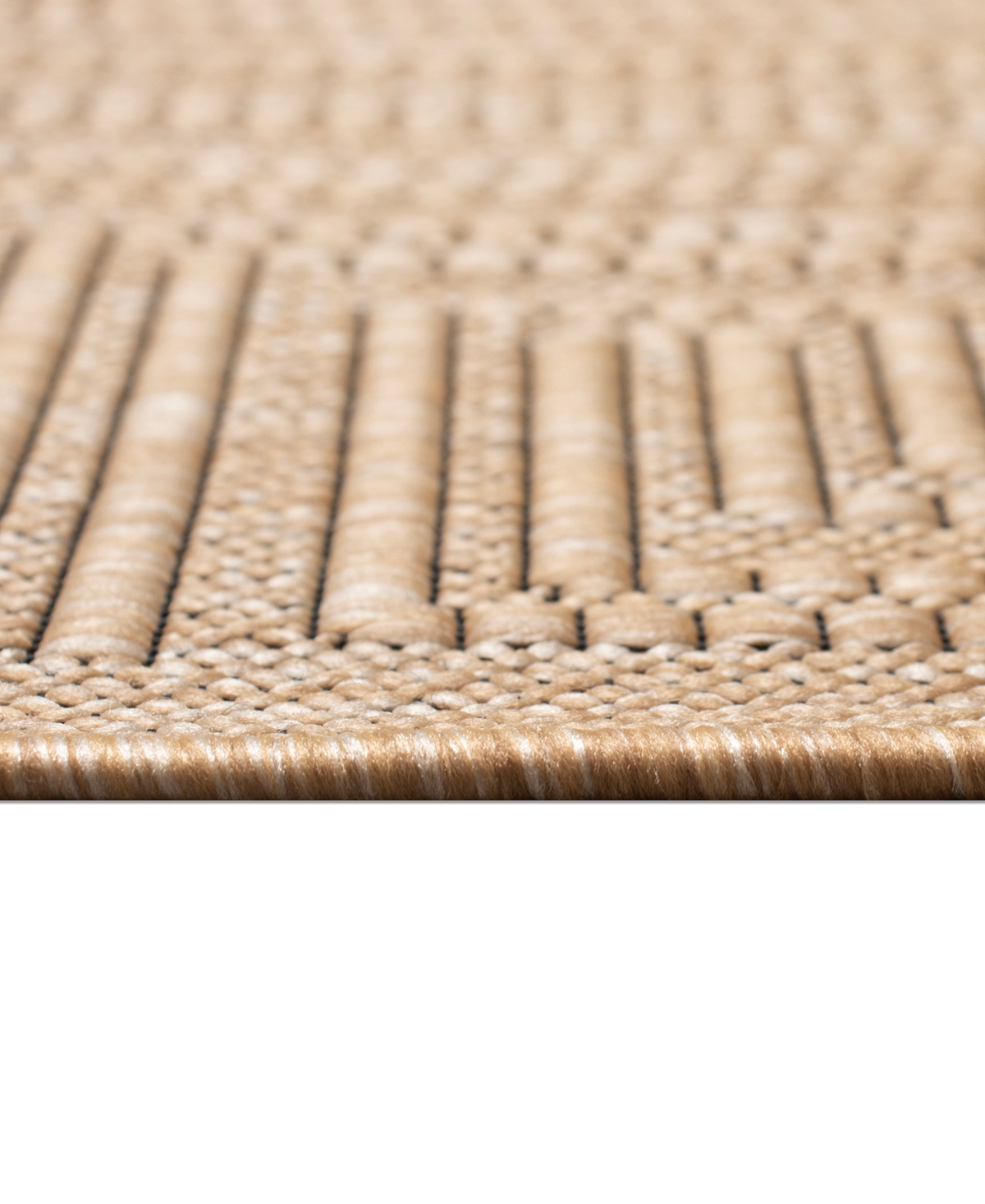 Liora Manne Soleil Maize 1'11"x7'6" Runner Area Rug In Tan