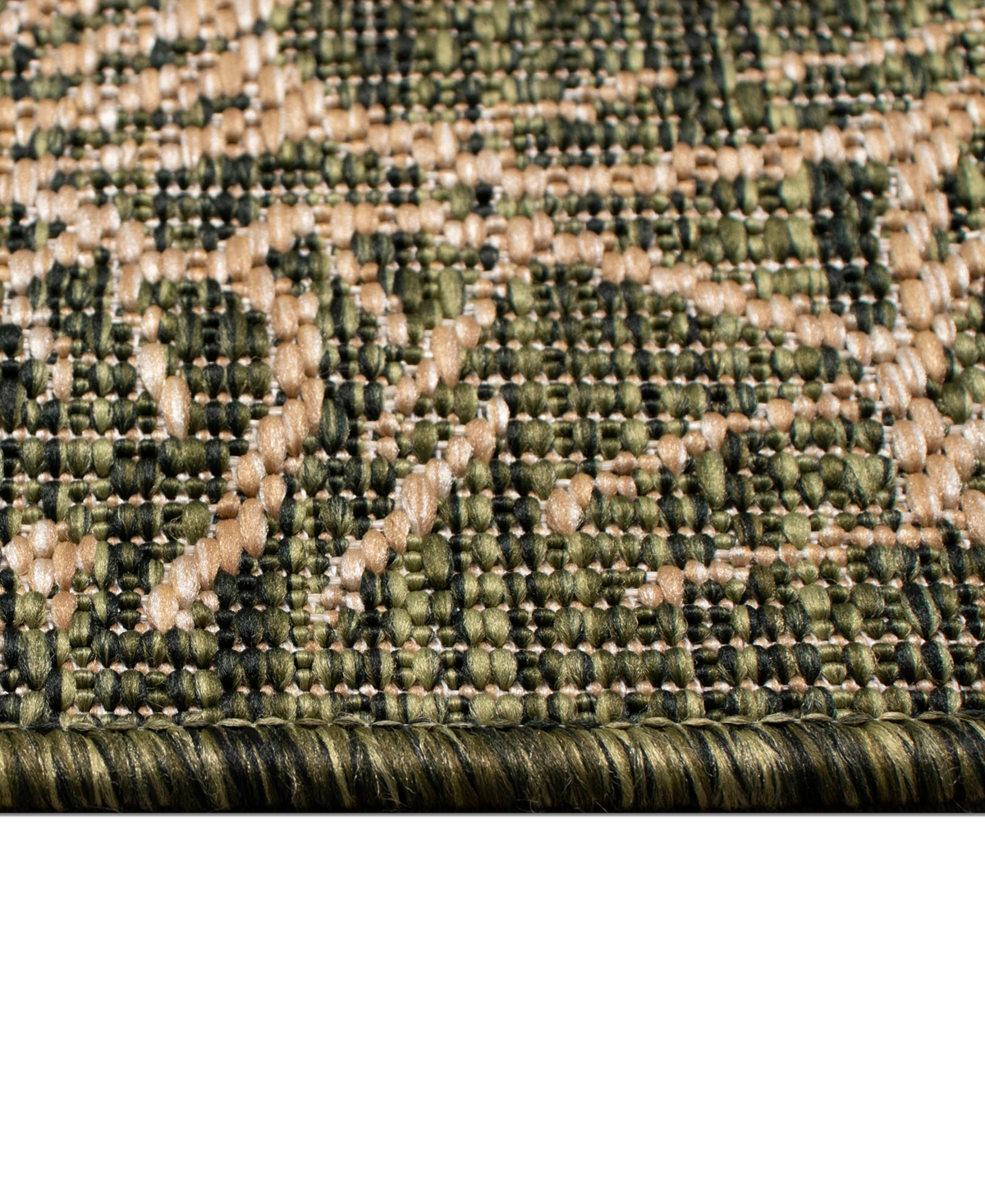 Liora Manne Carmel Botanical 6'6"x9'4" Area Rug In Green