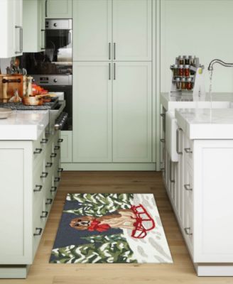 Frontporch Winter Sled Dog 2'x3' Area Rug