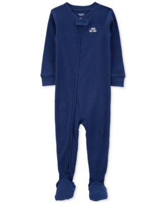 Carter's - Baby Boys 1-Piece Thermal Footed Pajamas
