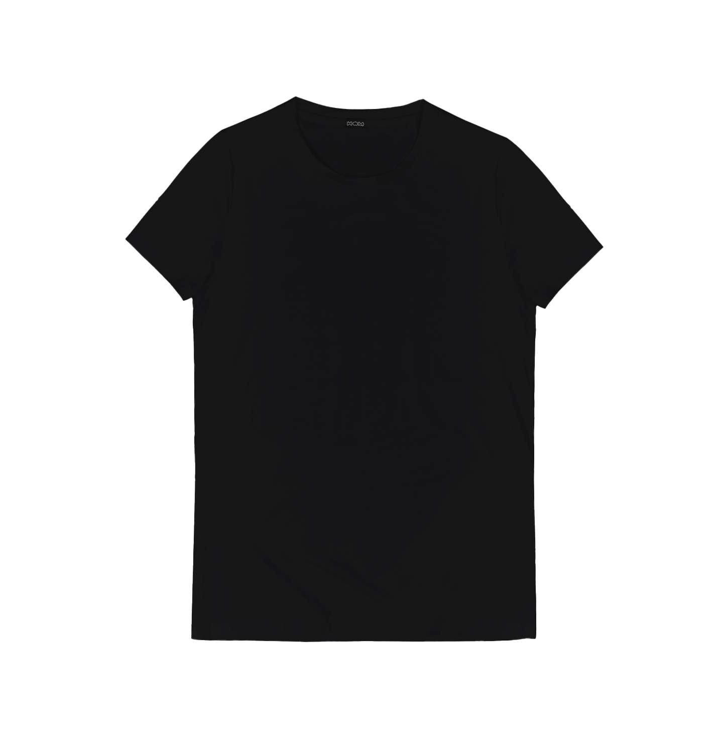 Мужская футболка HOM Tee-Shirt Crew Neck, цвет: Чёрный — фото 5