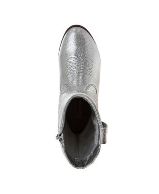 Little Kids and Big Kids Metallic Cowgirl Boots