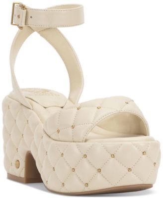Vince Camuto - Women's Ellah Quilted Platform Sandals