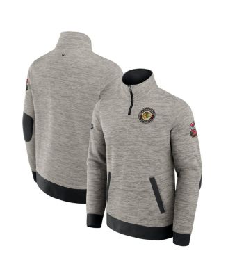 Fanatics - Men's Gray Chicago Blackhawks 2025 NHL Winter Classic Authentic Pro Quarter-Zip Sweatshirt
