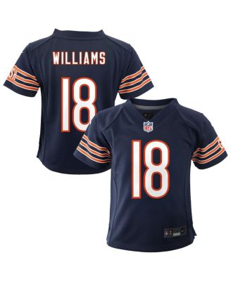Nike - Baby Boys and Girls Caleb Williams Navy Chicago Bears Team Player Game Jersey