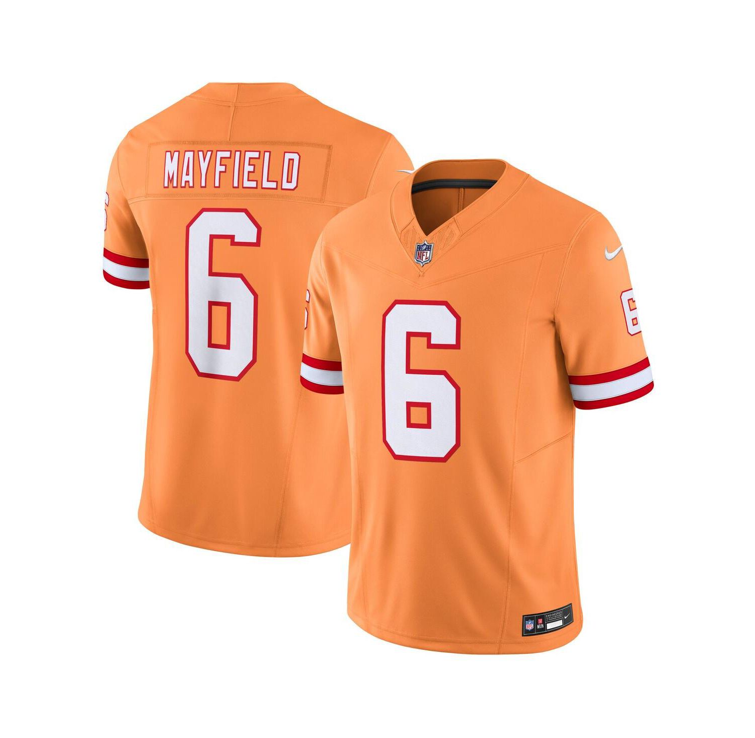 Men's Baker Mayfield Orange Tampa Bay Buccaneers 2nd Alternate Vapor F.U.S.E. Limited Jersey
