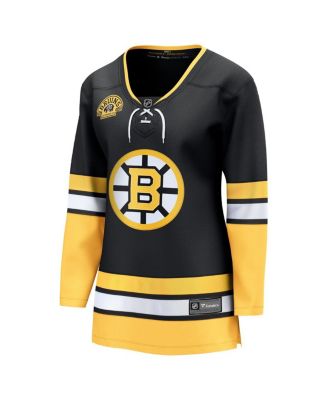 Women's Black Boston Bruins 100th Anniversary Premier Breakaway Jersey
