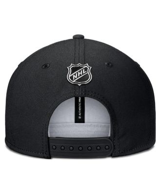 Men's Black Los Angeles Kings Authentic Pro Rink Snapback Hat