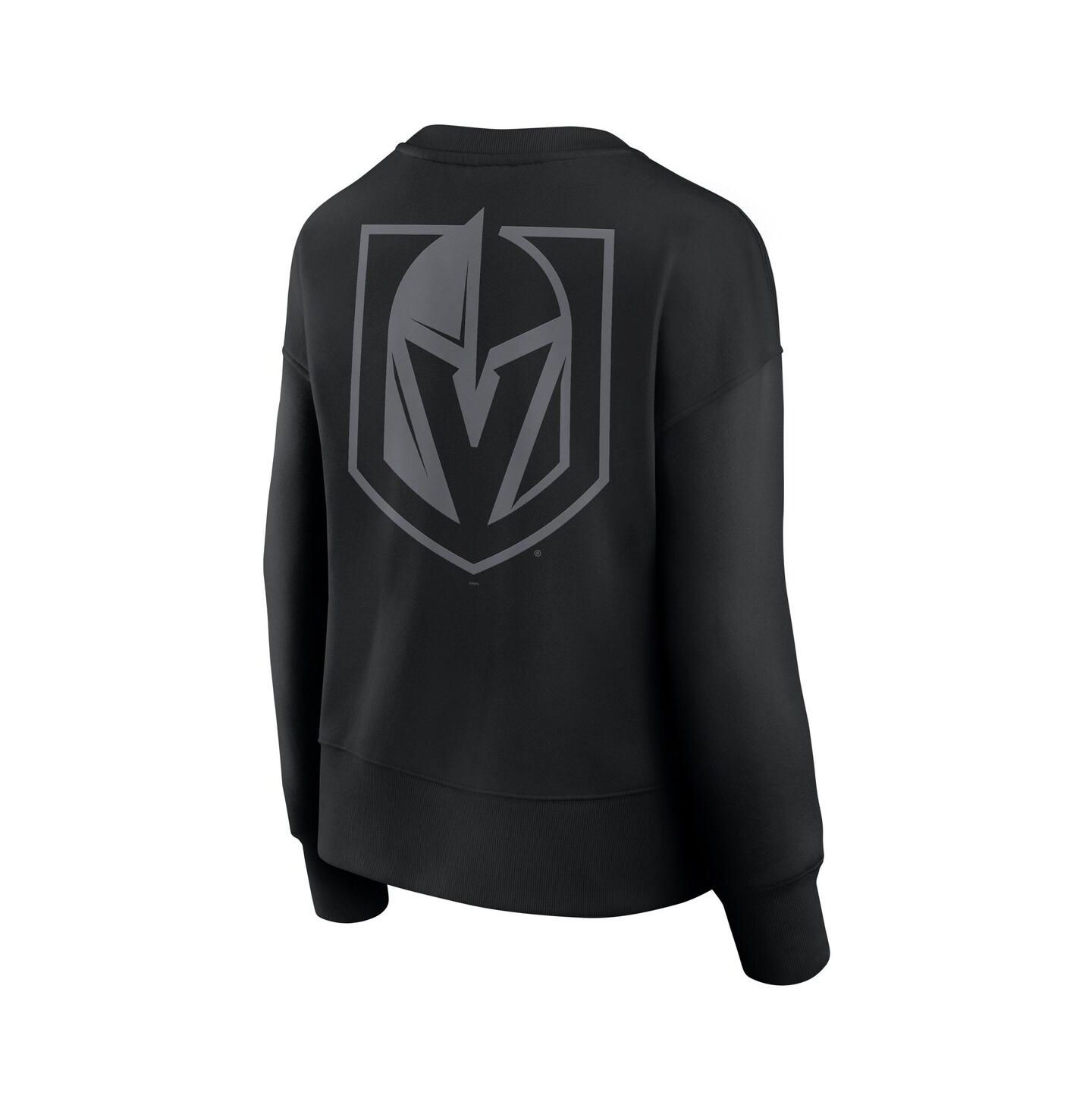 Женская толстовка Fanatics Black Vegas Golden Knights Elements Flow Pullover — фото 3