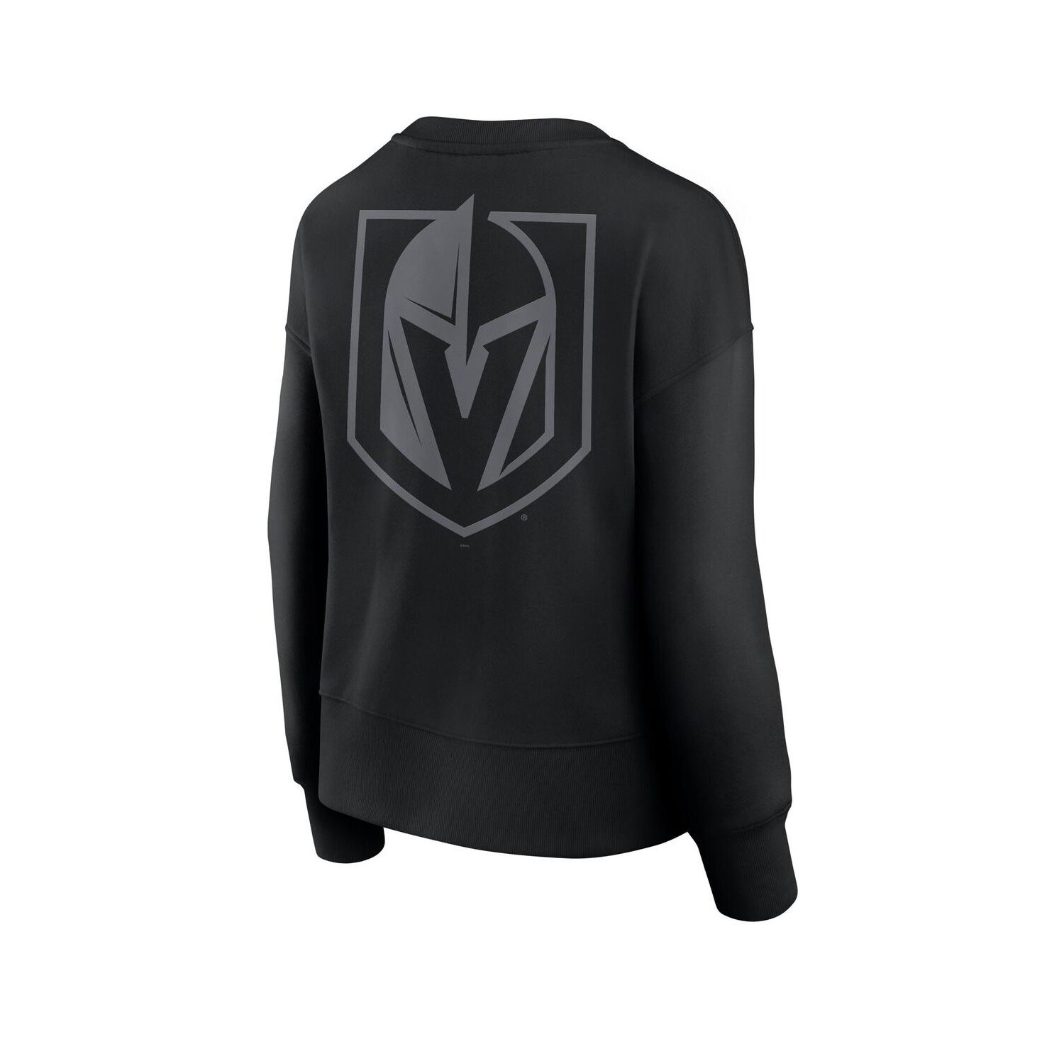 Women's Black Vegas Golden Knights Elements Flow Pullover Sweatshirt