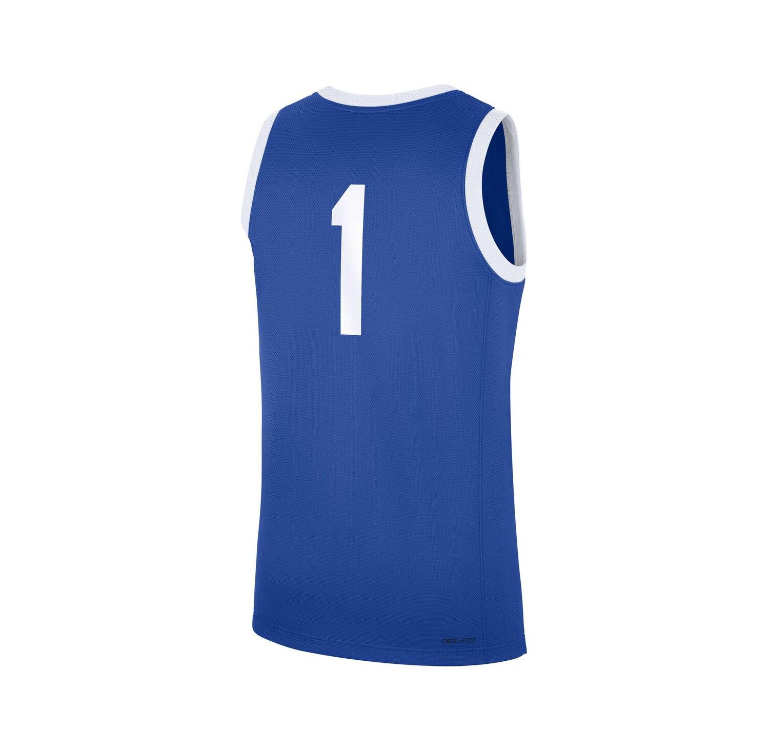 Men's 1 Royal Kentucky Wildcats Road Replica Jersey