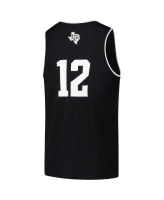 Big Boys and Girls 12 Black Texas A M Aggies Alternate Replica Swingman Jersey